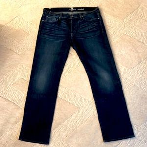 7 For All Mankind Jeans - Standard Fit - 36 Waist
